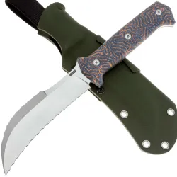 Нож WKL Арлекин 04 сталь VG-10 рукоять микарта Crazyfiber