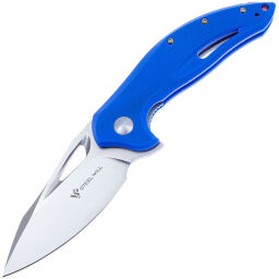 Нож Steel Will Screamer Satin сталь D2 рукоять Blue G10 (F73-14)