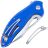 Нож Steel Will Screamer Satin сталь D2 рукоять Blue G10 (F73-14)