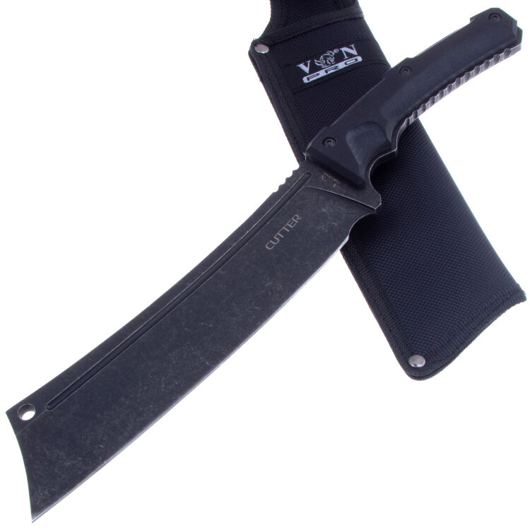 Нож Viking Nordway Cutter Blackwash сталь 420 рукоять G10 (K2003B)