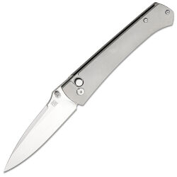 Нож Artisan Cutlery Andromeda сталь S35VN рукоять Gray Titanium