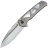 Нож WE Knife Sylox satin сталь M390 рукоять Gray Ti/Mother of Pearl (WE24027-4)