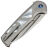 Нож WE Knife Sylox satin сталь M390 рукоять Gray Ti/Mother of Pearl (WE24027-4)