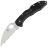 Нож Spyderco Delica 4 Wharncliffe Serrated сталь VG-10 рукоять Black FRN (C11FSWCBK)