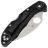 Нож Spyderco Delica 4 Wharncliffe Serrated сталь VG-10 рукоять Black FRN (C11FSWCBK)