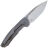 Нож WE Knife Trogon beadblast сталь CPM-20CV рукоять Gray Titanium (WE22002-1)