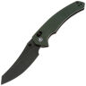 Нож CIVIVI Sixgill blackwash сталь Nitro-V рукоять Green Canvas Micarta (C24050-3)