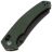 Нож CIVIVI Sixgill blackwash сталь Nitro-V рукоять Green Canvas Micarta (C24050-3)
