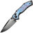Нож Kansept Apollo mirror DLC сталь S35VN рукоять Ti/Timascus