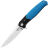 Нож Bestech Swordfish satin сталь D2 рукоять Black/Blue G10 (BG03D)