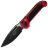 Нож Microtech LUDT Gen III black сталь M390MK рукоять Red Aluminum (1135-1RD)