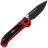 Нож Microtech LUDT Gen III black сталь M390MK рукоять Red Aluminum (1135-1RD)