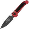 Нож Microtech LUDT Gen III black сталь M390MK рукоять Red Aluminum (1135-1RD)