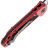 Нож Microtech LUDT Gen III black сталь M390MK рукоять Red Aluminum (1135-1RD)
