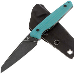 Нож Tenable Parr blackwash сталь 14C28N рукоять Tiffany Blue G10