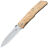 Нож FOX The Sicilian satin сталь N690Co рукоять Birch wood (FX-525 BE)