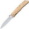 Нож FOX The Sicilian satin сталь N690Co рукоять Birch wood (FX-525 BE)