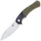 Нож Bestech Penguin сталь D2 рукоять Black/Green G10 (BG32A)  (BG32A)