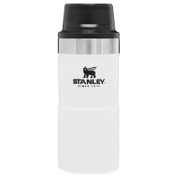 Термокружка Stanley Classic Trigger Action 0.25л One Hand 2.0 белая (10-09849-011)