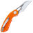 Нож Bestech Bihai satin сталь 14C28 рукоять Orange G10 (BG53B-2)