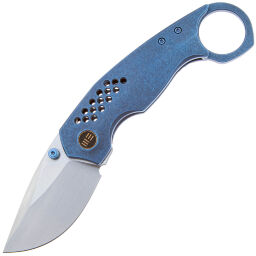Нож WE Knife Envisage satin сталь CPM-20CV рукоять Blue Ti (WE22013-4)