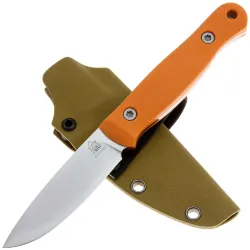 Нож Град Горький Маус конвекс сталь AUS-10Co рукоять Orange G10