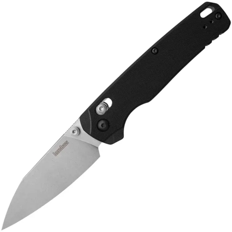 Нож Kershaw Bel Air Reverse tanto XL stonewash сталь Magnacut рукоять Black G10 (6110)