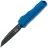 Нож Microtech Cypher II S/E black сталь M390MK рукоять Blue Aluminium (1241-1BL)