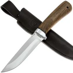 Нож Лиса сталь CPR рукоять орех (АиР Златоуст)