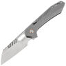 Нож Vosteed RSKAOS Sheepsfoot satin сталь M390 рукоять Gray Titanium
