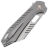 Нож Vosteed RSKAOS Sheepsfoot satin сталь M390 рукоять Gray Titanium