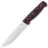 Нож Owl Knife Otus сталь N690 рукоять черно-оранжевая G10