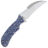 Нож WKL Мини Арли сталь Elmax рукоять микарта Crazyfiber Blue