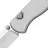 Нож Kizer Drop Bear Zero satin сталь M390 рукоять Gray Aluminium