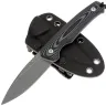 Нож CIVIVI Altus Fixed gray stonewash сталь 14C28N рукоять Black/Grey G10 (C20076B-2)