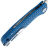 Нож Honey Badger Drop Point L сталь D2 рукоять Blue FRN