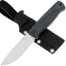 Нож Owl Knife Hoot-S сталь N690 рукоять микарта Джинс серая