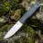 Нож Owl Knife Hoot-S сталь N690 рукоять микарта Джинс серая