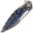 Нож Rike Knife Thor7 сталь 154CM рукоять Ti/Black Blue G10