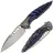 Нож Rike Knife Thor7 сталь 154CM рукоять Ti/Black Blue G10