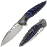Нож Rike Knife Thor7 сталь 154CM рукоять Ti/Black Blue G10