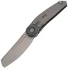 Нож Reate/Vulpex Knives CLU darkwash сталь Elmax рукоять Darkwashed Titanium