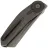 Нож Reate/Vulpex Knives CLU darkwash сталь Elmax рукоять Darkwashed Titanium