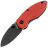 Нож Mr.Blade Rexbo Gen.2 blackwash сталь D2 рукоять Red G10
