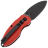 Нож Mr.Blade Rexbo Gen.2 blackwash сталь D2 рукоять Red G10