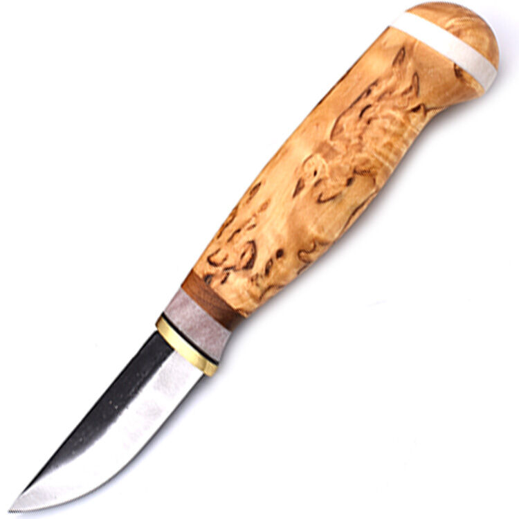Нож Lappi Puukko 62 сталь 80CrV2 рукоять береза