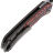Нож Kansept Fenrir сталь Damascus рукоять Black-Red G10/Titanium