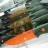Нож HOT Knife Hoot OD camo сталь D2 рукоять Black G10