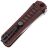 Нож Kizlyar Supreme Whisper сталь AUS-10Co рукоять Red/black G10