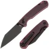 Нож CJRB Pyrite Light black сталь AR-RPM9 рукоять Brown to Red Thermochromic FRN